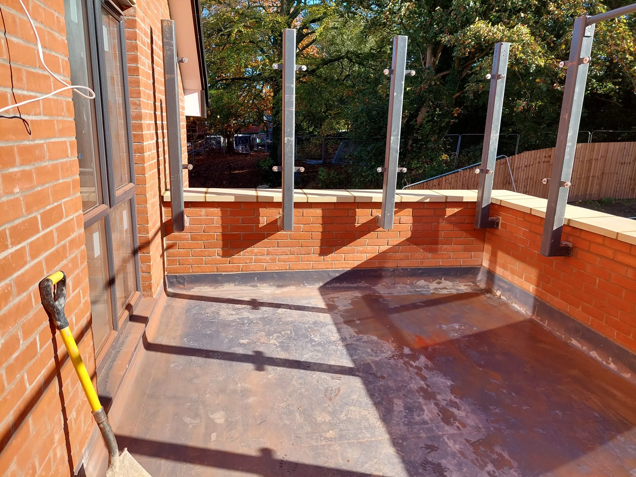 extension under construction